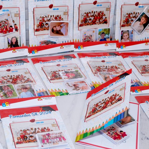 Álbum de Figurinhas Escolar com 80 Figurinhas para Recordação e Formatura Infantil