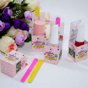 11 caixinha para esmalte e lixa dia dos professores