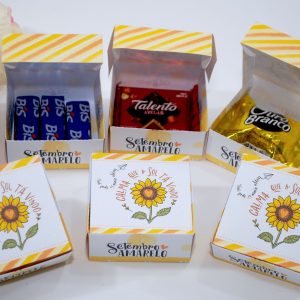 Setembro Amarelo- Caixa Para Lembrancinhas - Para Montar 15u