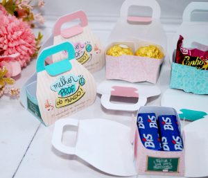 Dia dos Professores – Caixinha Modelo Bolsa Para doces e brindes