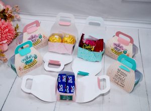 Dia dos Professores – Caixinha Modelo Bolsa Para doces e brindes