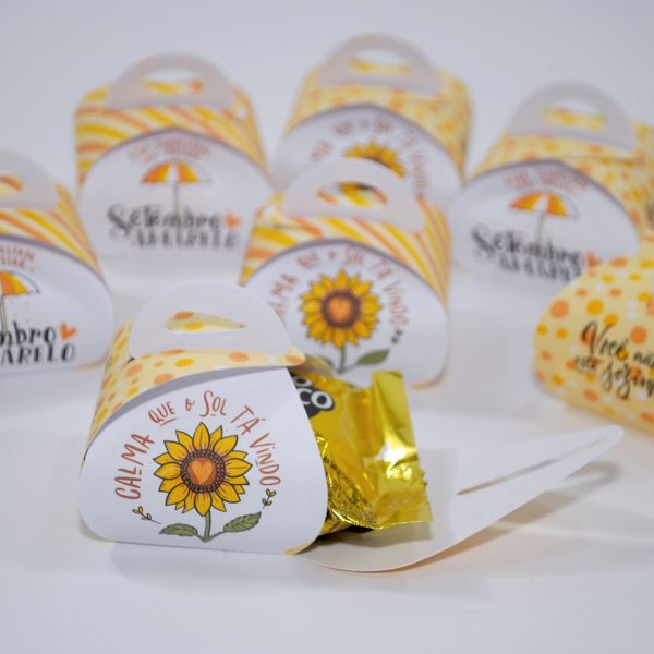 Setembro Amarelo - Caixinha Porta Bombom