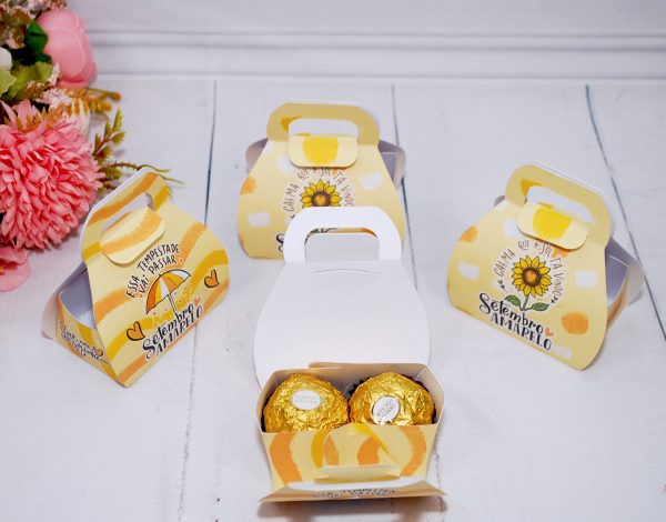 Setembro Amarelo Caixinhas para bombons doces diversos