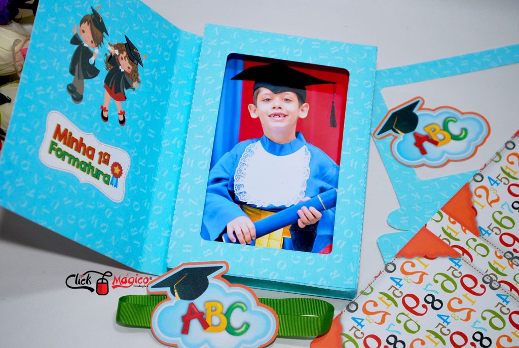 1 lembrancinha Recordação escolar formatura infantil