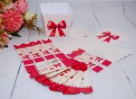 Lembrancinha de Natal Capinha para mini lixas Pegue e Monte