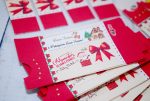 Lembrancinha de Natal Capinha para mini lixas Pegue e Monte