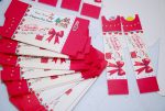 Lembrancinha de Natal Capinha para mini lixas Pegue e Monte