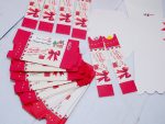 Lembrancinha de Natal Capinha para mini lixas Pegue e Monte