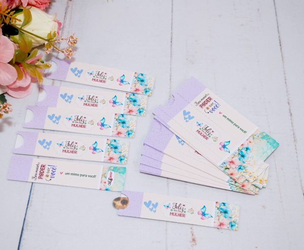 Dia Das Mulheres Capinha Para Mini Lixa Pegue e Monte