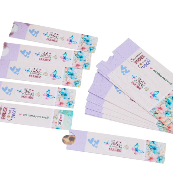 Dia Das Mulheres Capinha Para Mini Lixa Pegue e Monte