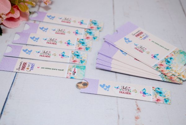 Dia Das Mulheres Capinha Para Mini Lixa Pegue e Monte
