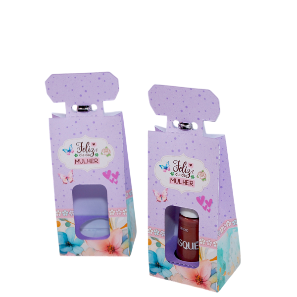 Dia Das Mulheres Caixinha Porta Esmalte - Pegue&Monte