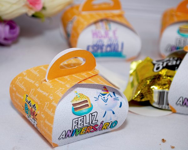 Aniversário de Colaborador / Funcionários Caixinha Porta Bombom