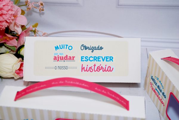 Dia do Trabalhador Caixinha Para Caixa de Bis Pegue&Monte