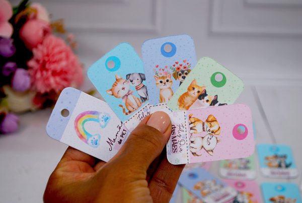 Dia das Mães Mini Tag Cartãozinho para Lembrancinhas