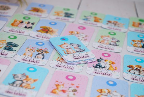 Dia das Mães Mini Tag Cartãozinho para Lembrancinhas