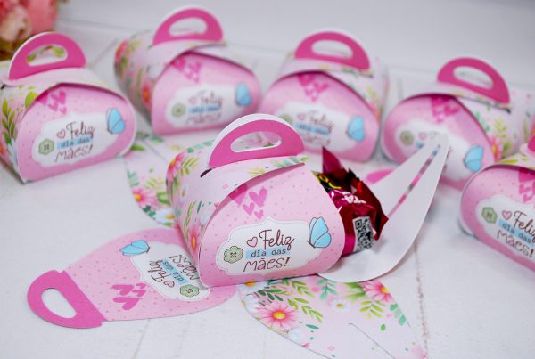 Dia das Mães Caixinha Porta Bombom