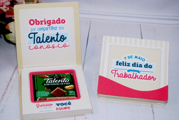 Dia do Trabalhador Caixinha para Mini Talento Pegue e Monte