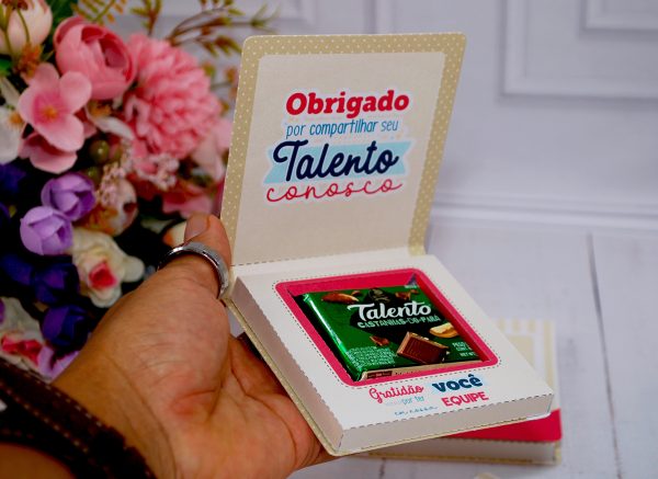 Dia do Trabalhador Caixinha para Mini Talento Pegue e Monte