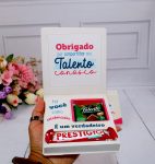 Dia do Trabalhador Caixinha para Talento e Prestigio Pegue e Monte