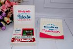 Dia do Trabalhador Caixinha para Talento e Prestigio Pegue e Monte