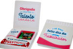 Dia do Trabalhador Caixinha para Talento e Prestigio Pegue e Monte