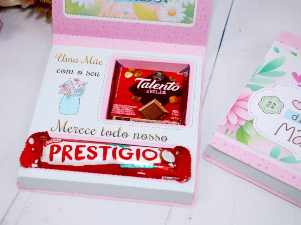Dia das Mães Caixinha Para Talento e Prestigio Pegue e Monte