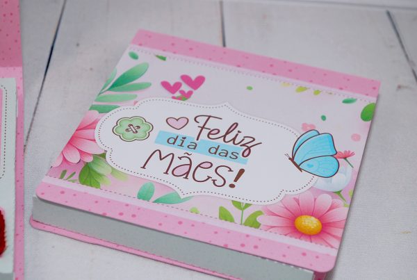 Dia das Mães Caixinha Para Talento e Prestigio Pegue e Monte