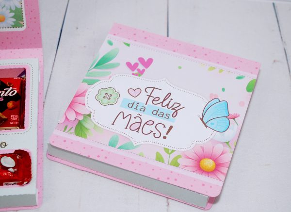 Dia das Mães Caixinha Para Talento e Prestigio Pegue e Monte