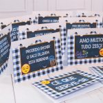 Plaquinhas 14x20cm com frases divertidas tema BOTECO