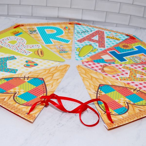 Festa Junina Sao João Varal De Letras Com A Frase Arraiá para Decoração