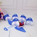 Agosto Lilás Porta Bombom para Lembrancinha