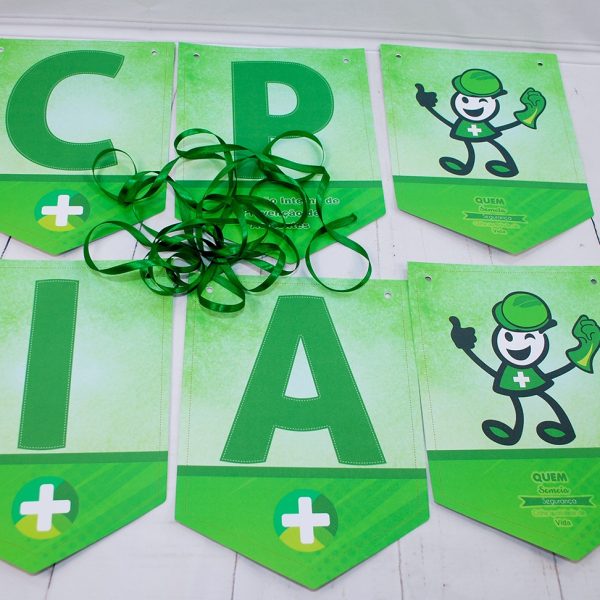 Varal de Letras Bandeirola CIPA Decoração