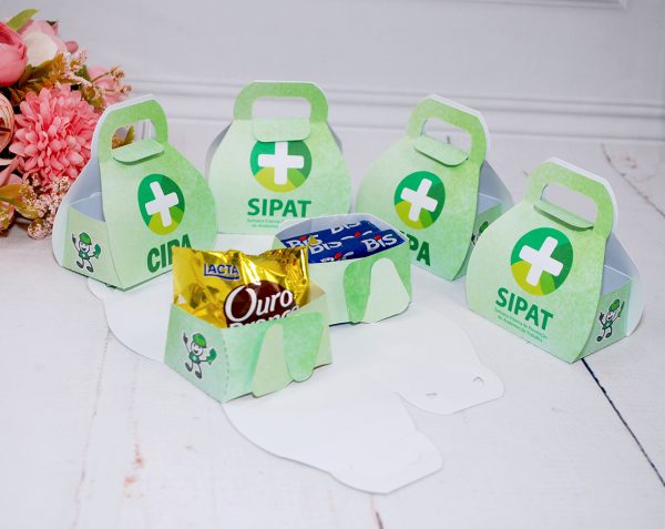 Lembrancinha CIPA, SIPAT e SIPATMA Caixa Para Brindes