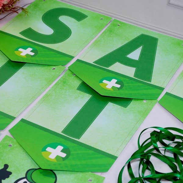 Varal de Letras Bandeirola SIPATMA Decoração