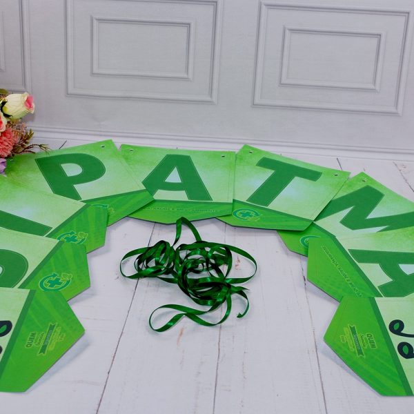 Varal de Letras Bandeirola SIPATMA Decoração