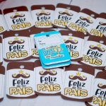 Mini Tags/Cartõezinhos Impressão frente e verso com furo para lembrancinha Dia dos Pais