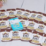 Mini Tags/Cartõezinhos Impressão frente e verso com furo para lembrancinha Dia dos Pais