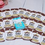 Mini Tags/Cartõezinhos Impressão frente e verso com furo para lembrancinha Dia dos Pais