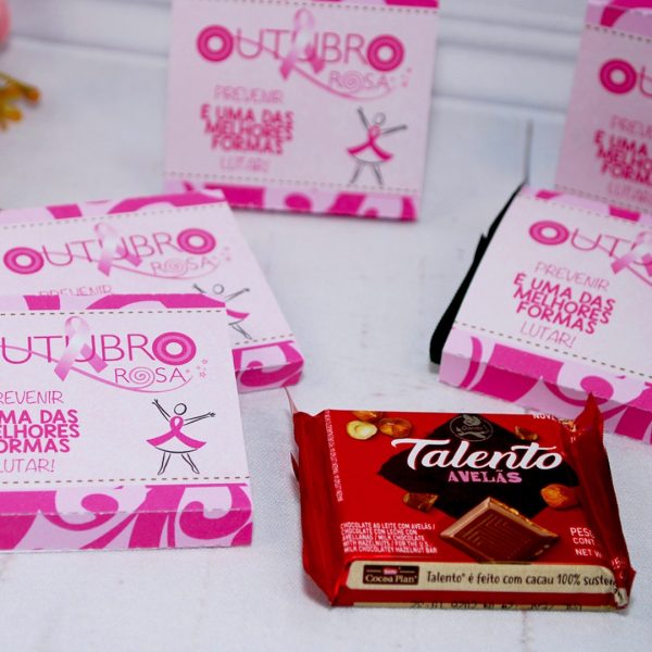 Outubro Rosa Capinha para Mini Talento