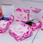 Outubro Rosa Caixinha para 3 Bis ou Mini Talento