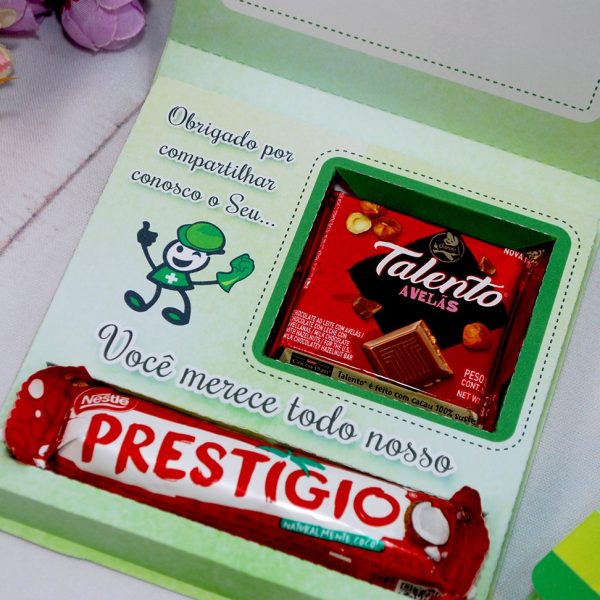 Lembrancinha CIPA, SIPAT e SIPATMA Caixinha para Talento E Prestigio