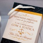Dia do Advogado Mini Sacolinha Para Brindes e Lembrancinhas