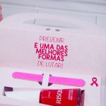 Outubro Rosa Bolsinha Porta Esmalte e Lixa