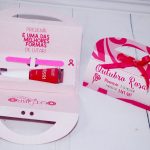 Outubro Rosa Bolsinha Porta Esmalte e Lixa
