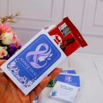 Agosto Lilás Caixinha para Kit Kat para Lembrancinha