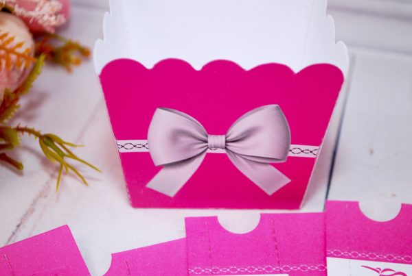 Outubro Rosa Capinha para Mini Lixas