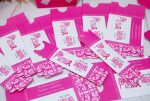 Outubro Rosa Capinha para Mini Lixas