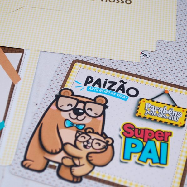 Lembrancinha Dia dos Pais Caixinha para Chocolates Talento e Prestigio