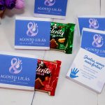 Agosto Lilás Capinha para Mini Talento para Lembrancinha